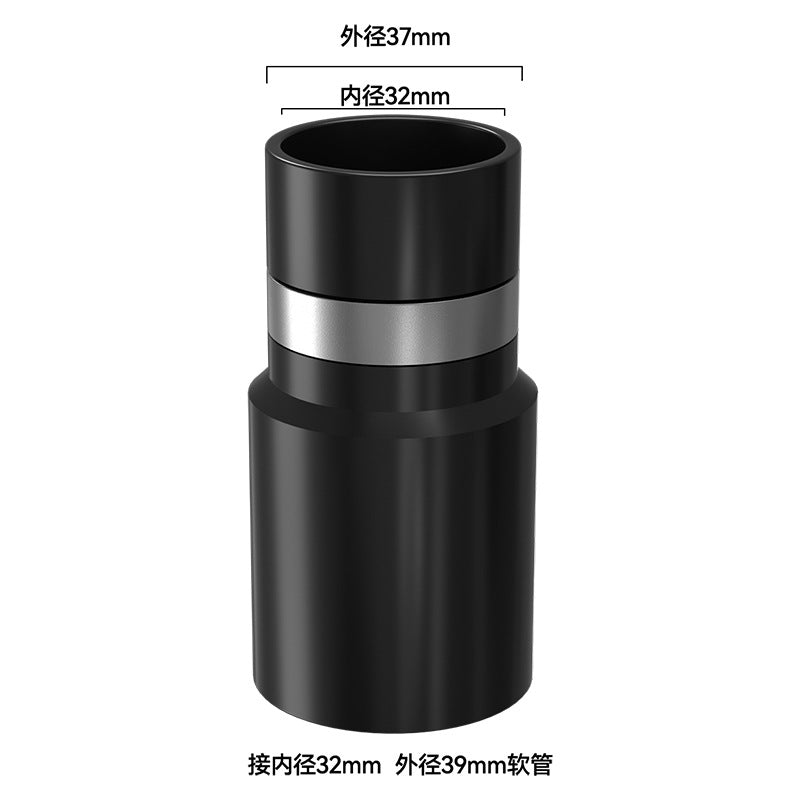 Universal 32mm Vacuum Hose Connector Adapter – Threaded Coupling Joint Wall Inlet Connector