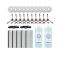 Factory Custom Packaging Mop Pad Dust Bag Cleaning Solution Robot Vacuum Consumable Parts Kit for Ecovacs T20 Pro Max T20S