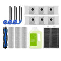 OEM Factory Custom Logo Mop Pad Dust Bag Cleaning Solution Robot Vacuum Accessories Kit for Ecovacs T20 Pro Max T20S