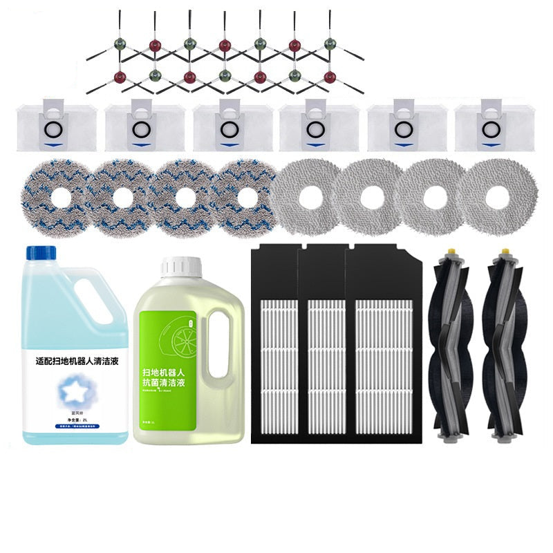 Customized Package Durable Replacement Robot Vacuum Cleaner Maintenance Kit for Ecovacs X1 T10 Omni Turbo Parts