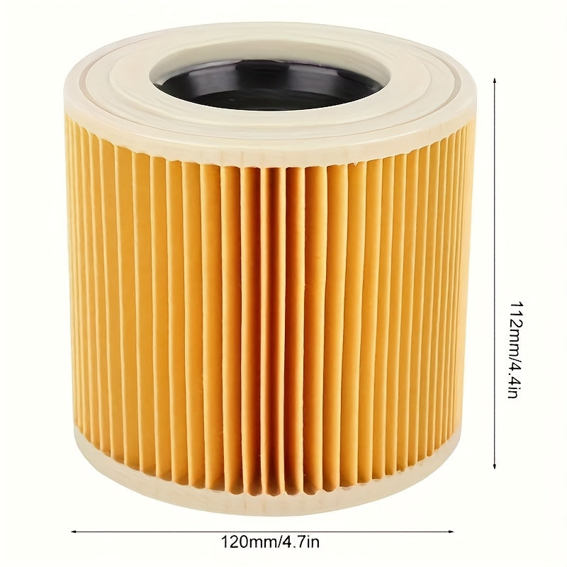 Replacement 12pcs Vacuum Bags and 2pcs Filters Part No 2.863-314.0 for Karchers WD2 Plus WD3 Wd3s KFI 357 SE4001 SE4002 KA 40