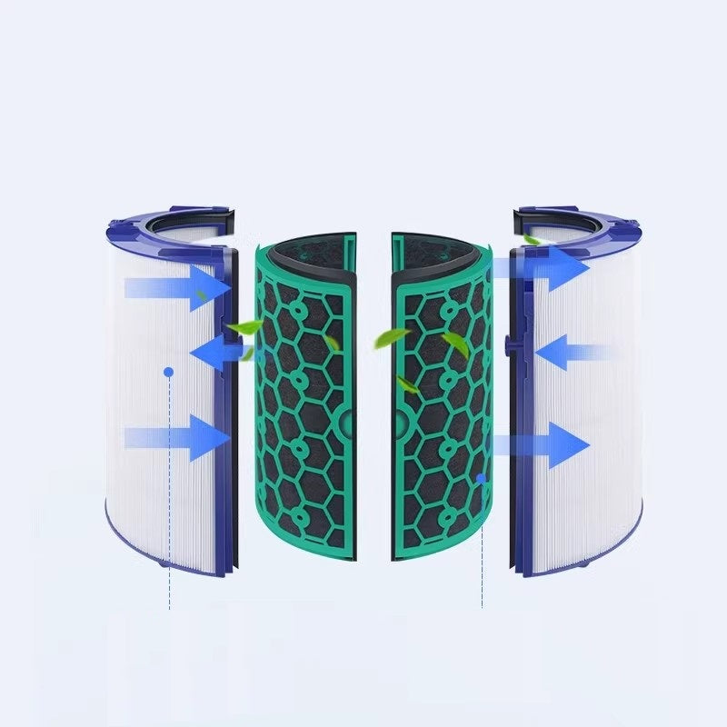 Customized Package All In One Filter Element for Household TP04 HP06 DP09 PH02 Air Purifier Accessories