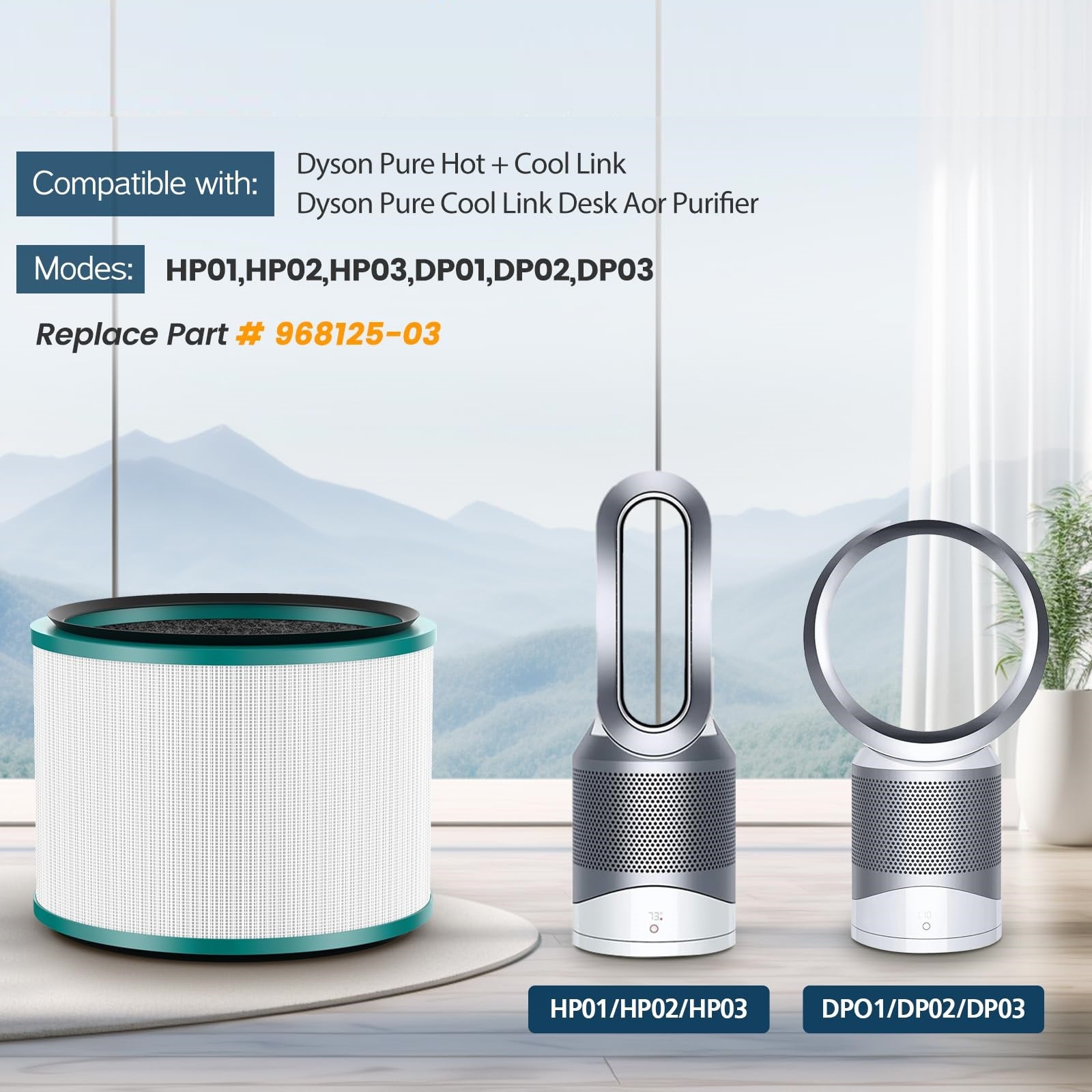 DYSON PURE COOL LINK DESK AOR PURIFIER REPLACEMENT