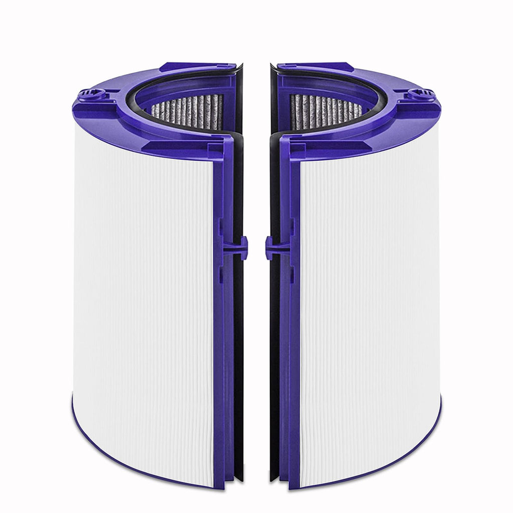 2-in-1 Replacement Filter Compatible with Dyson TP06 HP06 PH02 PH01 PH03 PH04 HP09 TP09 HP07 TP07 TP10 HP10 Air Purifier 360 Combi Glass HEPA + Carbon Pure Cool Hot Humidify Fan, Fit Part #970341-01