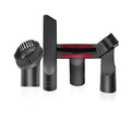 35mm Inner Diameter 2-in-1 Vacuum Nozzle Crevice Tool Round Brush T-Shape Sofa Nozzle Household Vacuum Cleaner Accessories