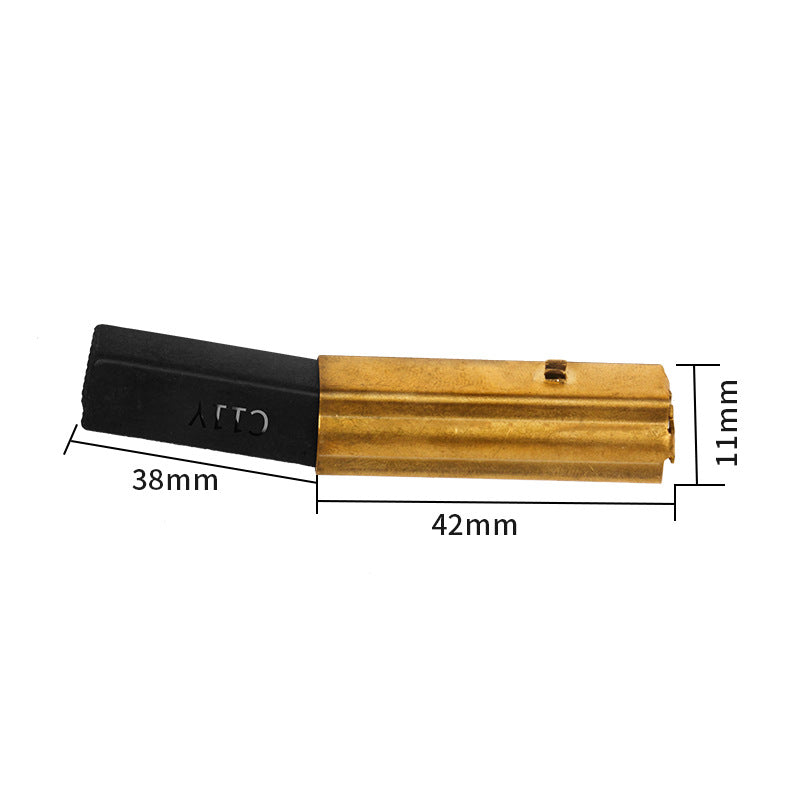 Motor Carbon Brush Fit for Jieba & Baiyun Vacuum Cleaner BF501 BF502, Industrial Vacuum Motor Carbon Brush Replacement Parts