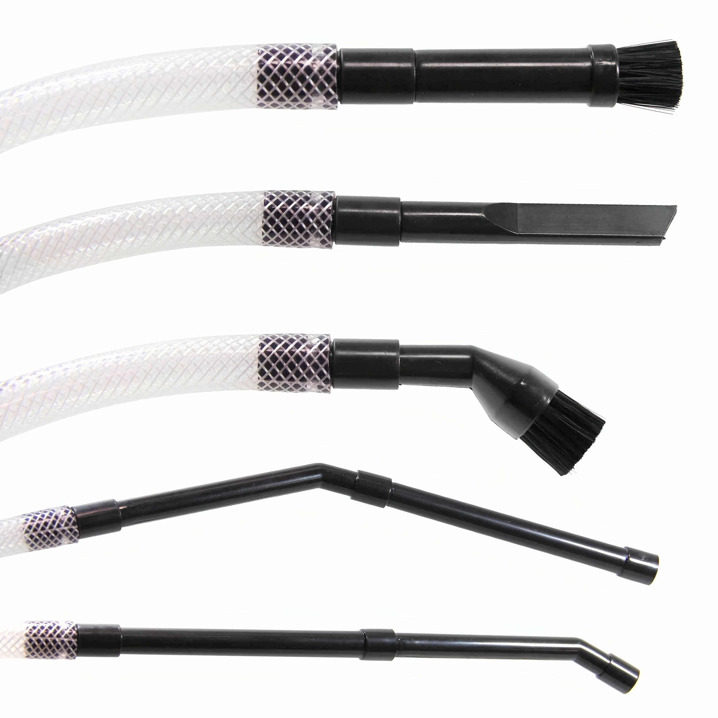 Attachments for Mini/Micro Vacuum Cleaners Designed for Detailed Cleaning, Ideal for Various Vacuum Models Cleaning Vehicles