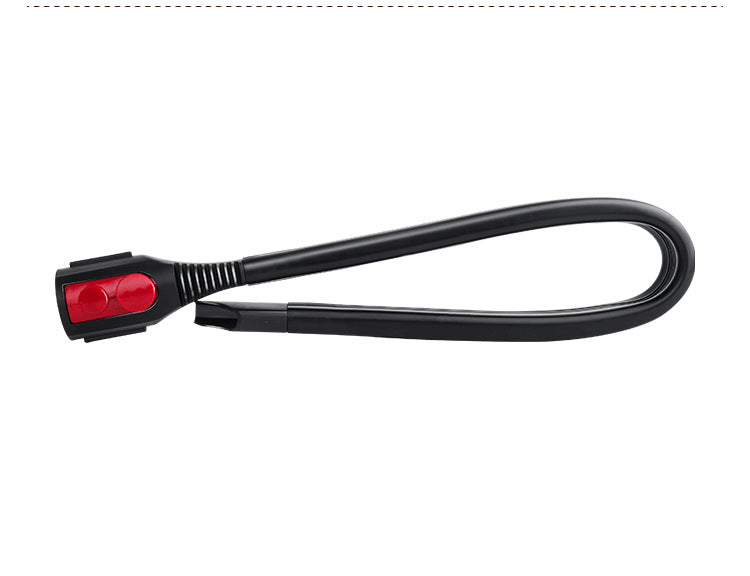 Extended Long Soft Flat Nozzle for Dyson V7 V8 V10 V11, Slim Crevice Tool for Hard-to-Reach Areas