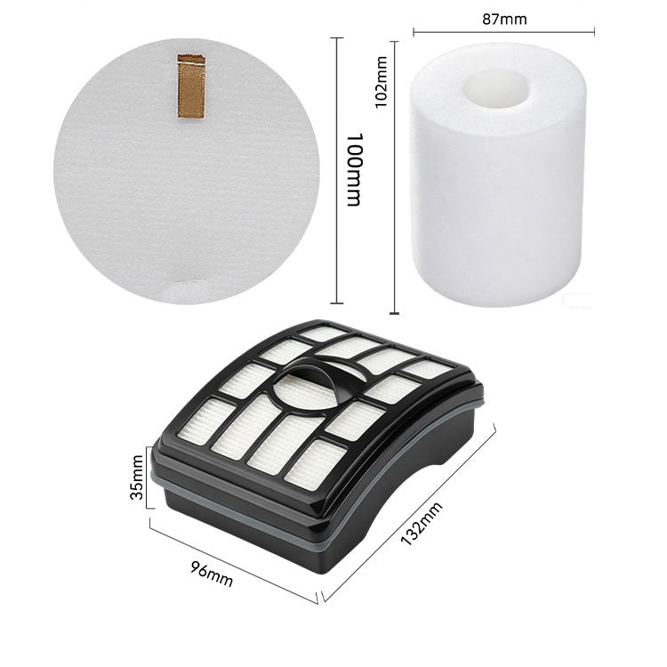 Customized Packaging Reusable Vacuum Filter Kit HEPA & Foam Filter for Shark NV500 NV501 Cleaning Machine