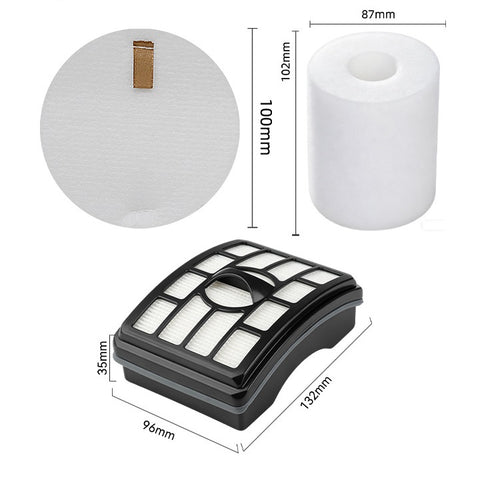 Bulk Sale Premium Dust Removal Foam & HEPA Filter Replacement Parts for Shark NV500 NV501 Vacuum