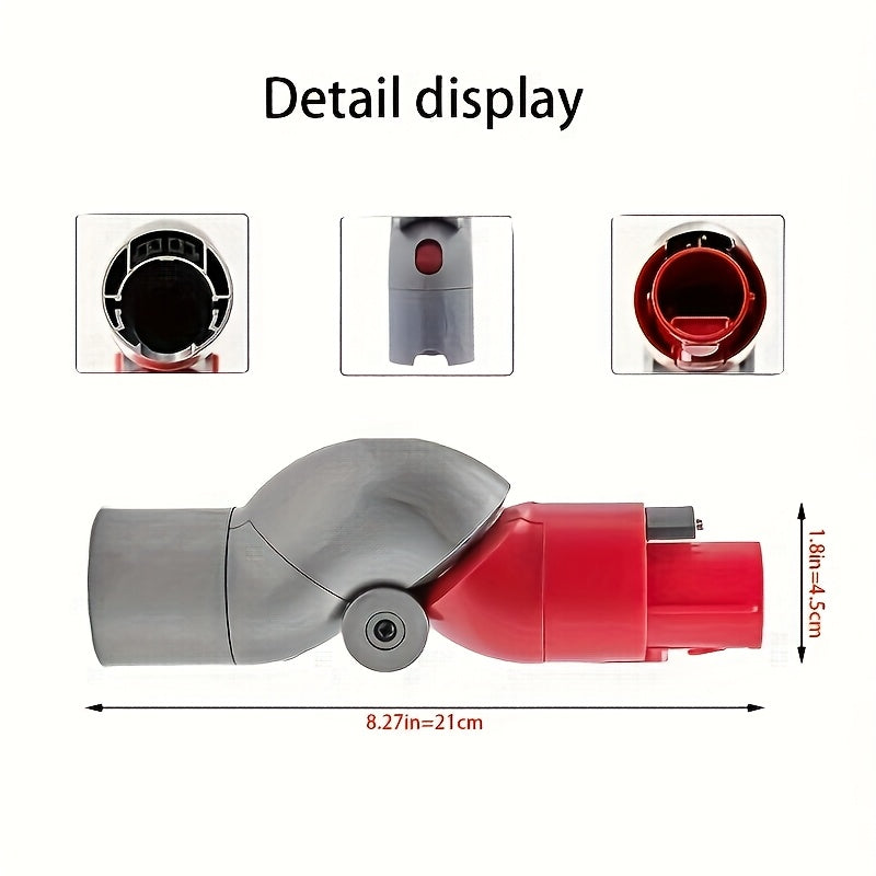 Easy Installation Replacement Part 967762-01 Quick-Release Bottom Adapter Compatible for Dyson V7 V8 V10 V11 Vacuum Cleaners