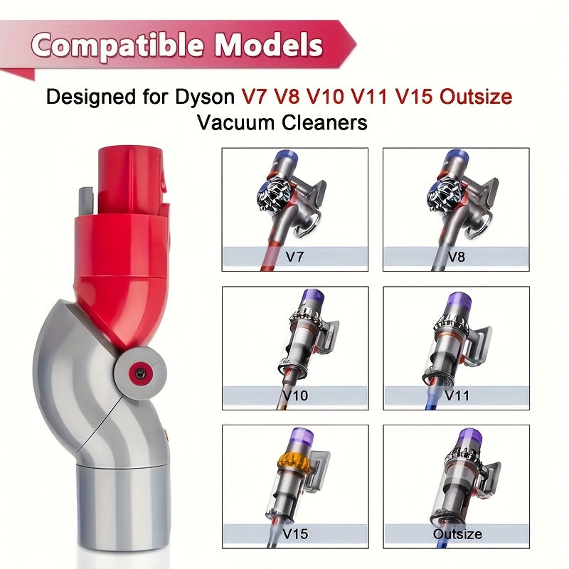 Easy Installation Replacement Part 967762-01 Quick-Release Bottom Adapter Compatible for Dyson V7 V8 V10 V11 Vacuum Cleaners