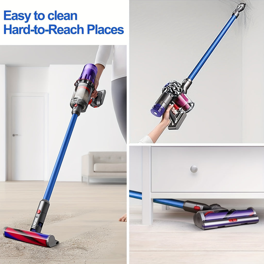 Quick-Release Extension Wand for V7, V8, V10, V11 & V15 Cordless Stick Vacuums - Durable ABS Material, Easy Install, Replacement Accessories