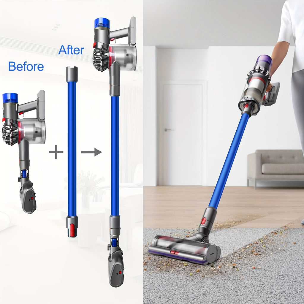 Quick-Release Extension Wand for V7, V8, V10, V11 & V15 Cordless Stick Vacuums - Durable ABS Material, Easy Install, Replacement Accessories