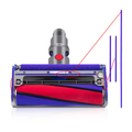 Replacement Electrostatic Wool Top Fit for Dyson Vacuum Cleaner Brush Head