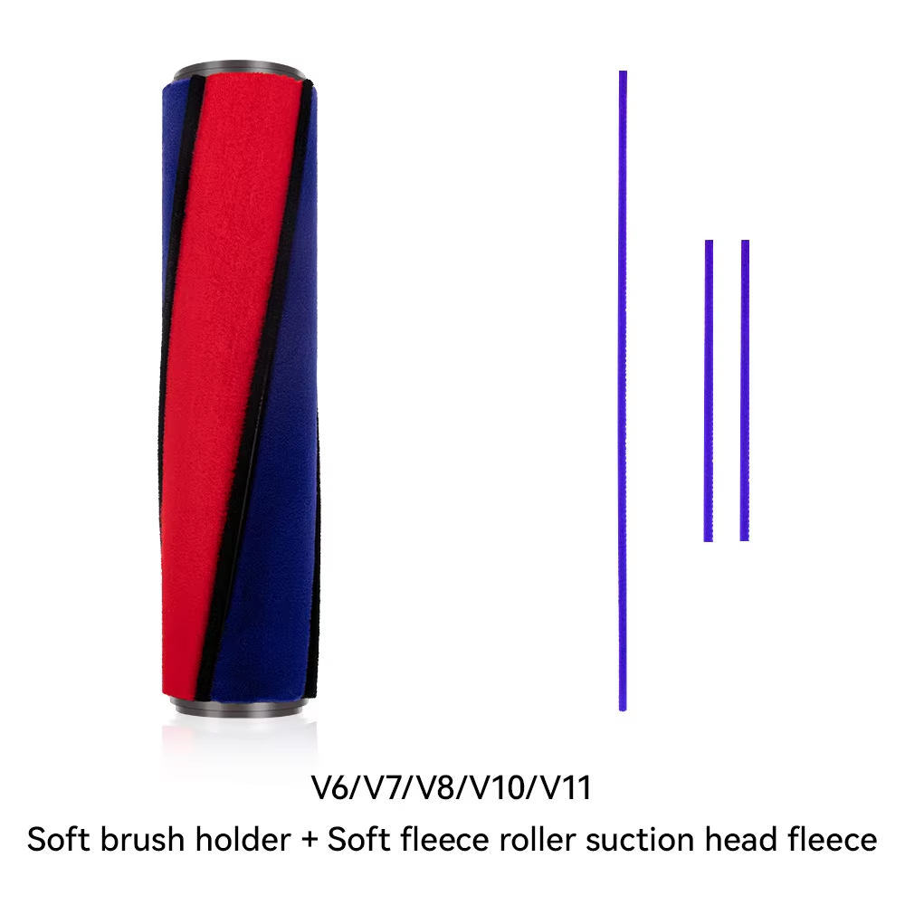 Replacement Electrostatic Wool Top Fit for Dyson Vacuum Cleaner Brush Head