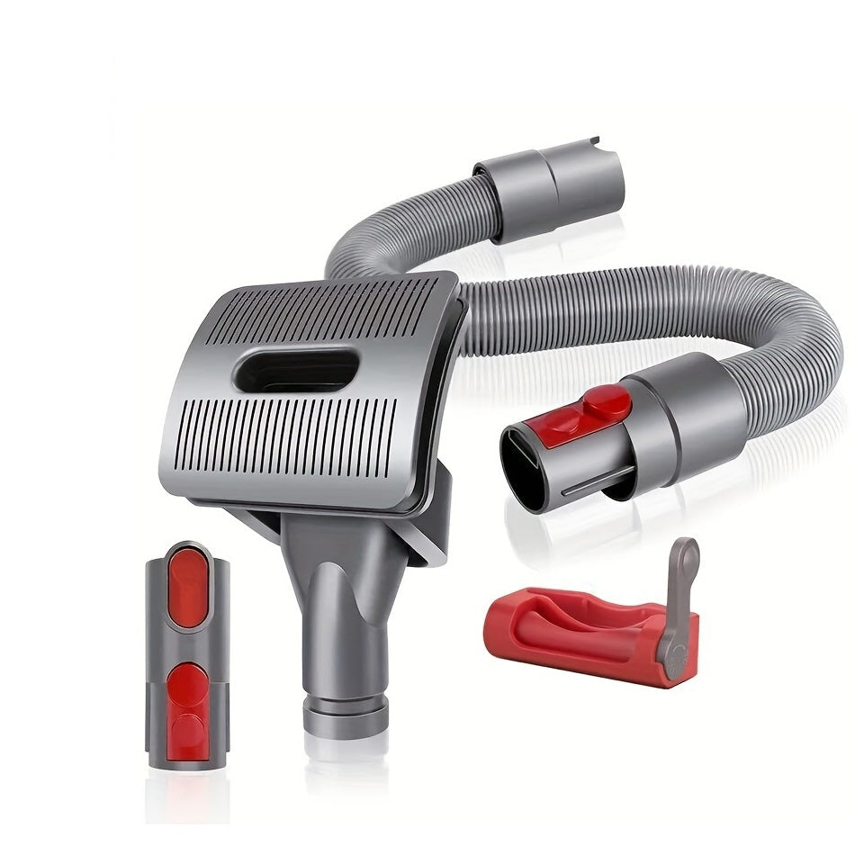 Extension Hose & Quick Release Connector Flexible Pet Grooming Vacuum Cleaner Parts Attachment Compatible with V11 V10 V8 V7 V15
