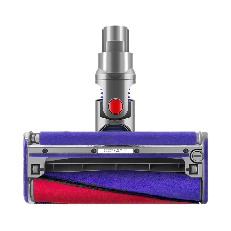 Soft Velvet Roller Brush Head Fit for Dyson V7 V8 V10 V11 V15 Cordless Vacuum Cleaner Replacement Floor Nozzle Parts