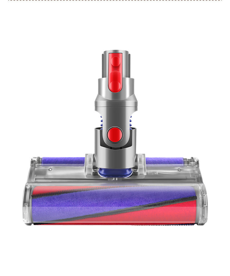Soft Velvet Roller Brush Head Fit for Dyson V7 V8 V10 V11 V15 Cordless Vacuum Cleaner Replacement Floor Nozzle Parts