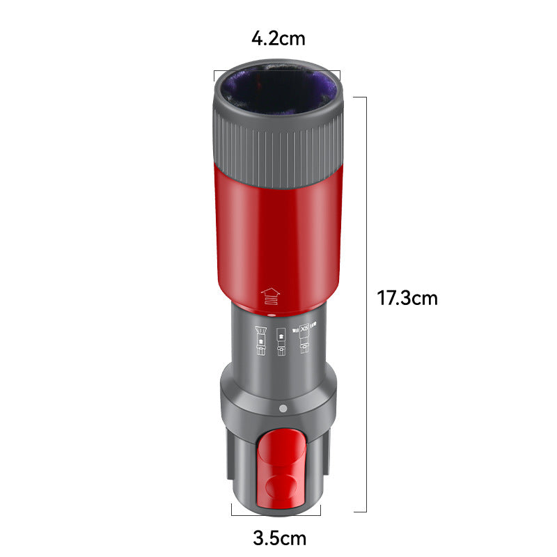 35mm Scratch-Free Soft Bristle Dusting Brush Replacement Compatible for Dysons V7 V8 V10 V11 V15 Vacuum Cleaner Accessories