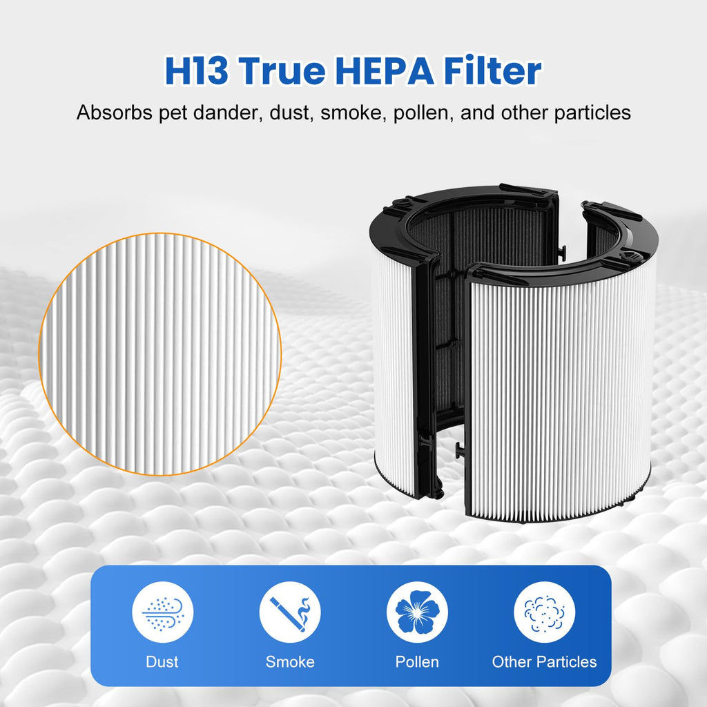 HEPA + Carbon Air Purifier Filter Replacement for Dyson TP06 HP06 PH02 PH01 PH03 PH04 HP09 TP09 HP07 TP07 TP10 HP10, Air Purifier Filter Replacements for Dyson