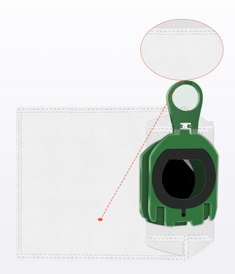 Non-Woven Dust Bags Compatible with Vorwerk Kobold FP100 VB100 Vacuum Cleaner Replacement Waste Filter Bags