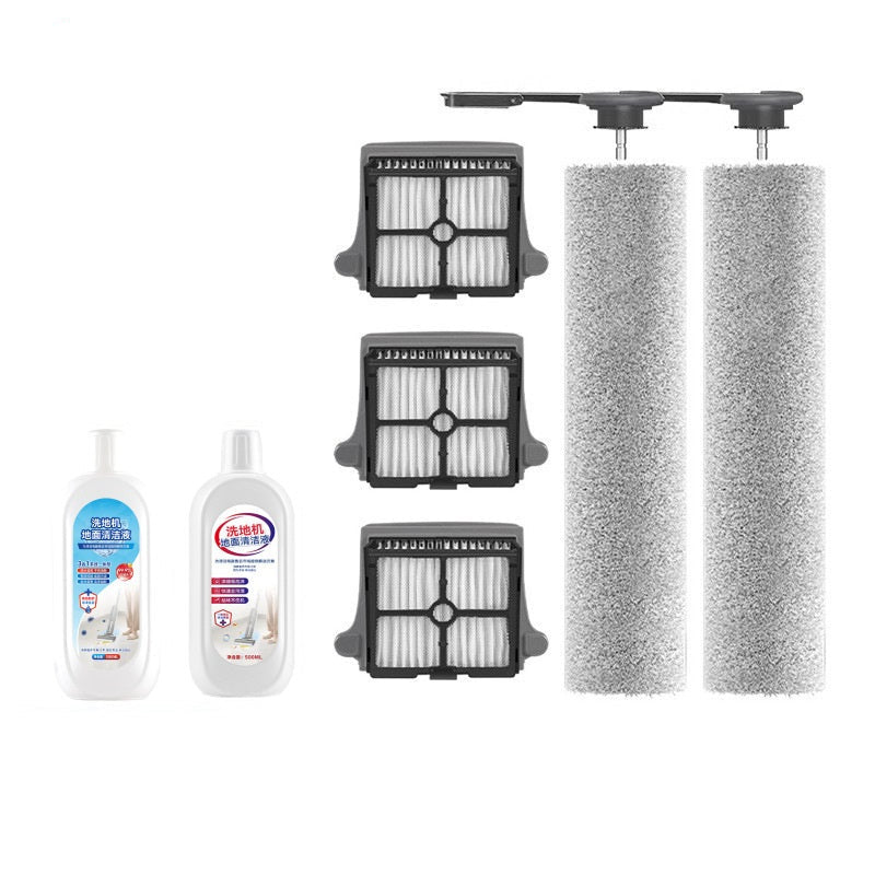 Roller Brush & HEPA Filter Replacement Fit for Tineco Booster Wiper Chorus Pro Wet Dry Vacuum Cleaner Accessories Parts