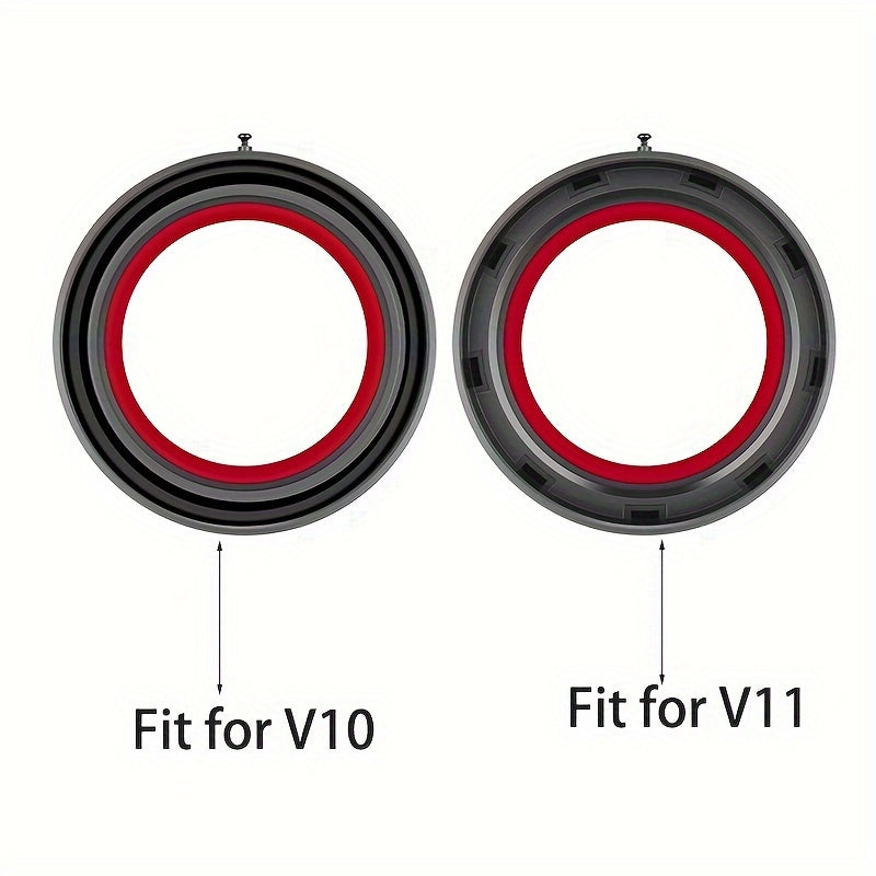 Perfect Replacement Part for Enhanced Suction & Performance Durable PVC Vacuum Cleaner Dust Bin Seal Ring for Dyson V10/V11