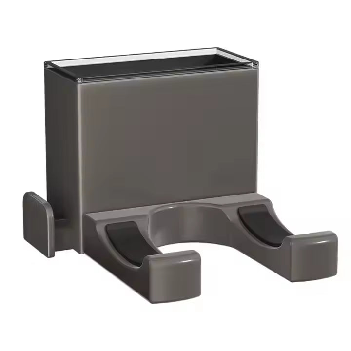Hair Dryer Storage Holder Bathroom Wall Mounted Shelf Accessories Hair Brush Bracket Stainless Steel Hair Dryer Holder