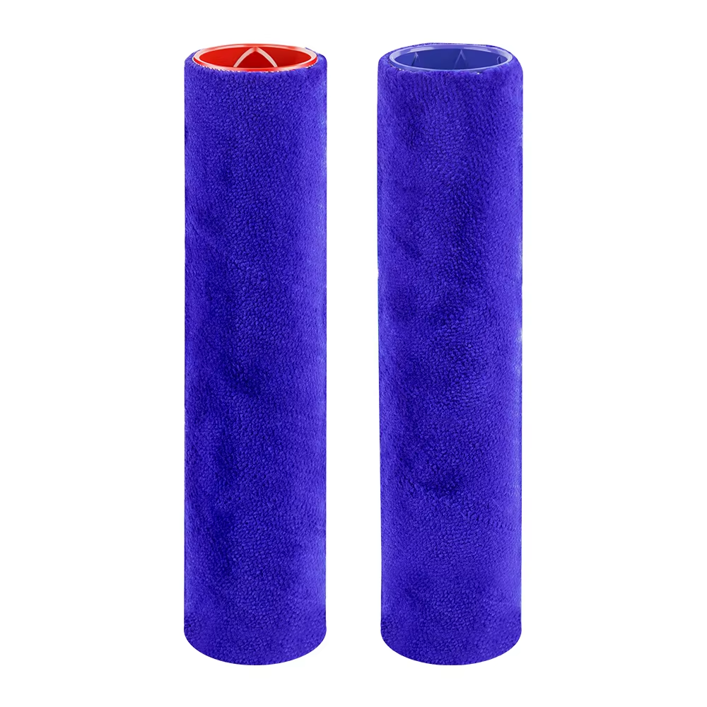 One Pair Floor Scrubber Brush Accessory for Wash G1, Double Drum Roller Brush Suitable for Dysons Floor Scrubber