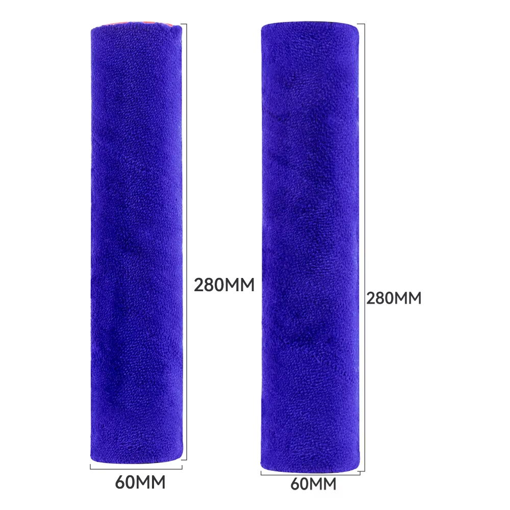 One Pair Floor Scrubber Brush Accessory for Wash G1, Double Drum Roller Brush Suitable for Dysons Floor Scrubber