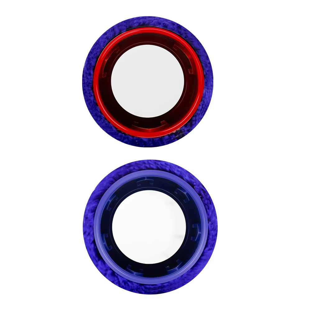 One Pair Floor Scrubber Brush Accessory for Wash G1, Double Drum Roller Brush Suitable for Dysons Floor Scrubber