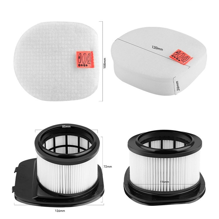 Bulk Sale Premium Dust Removal HEPA Filter Replacement Parts for Shark IZ162H IZ362H 363HT 201UK 251UK