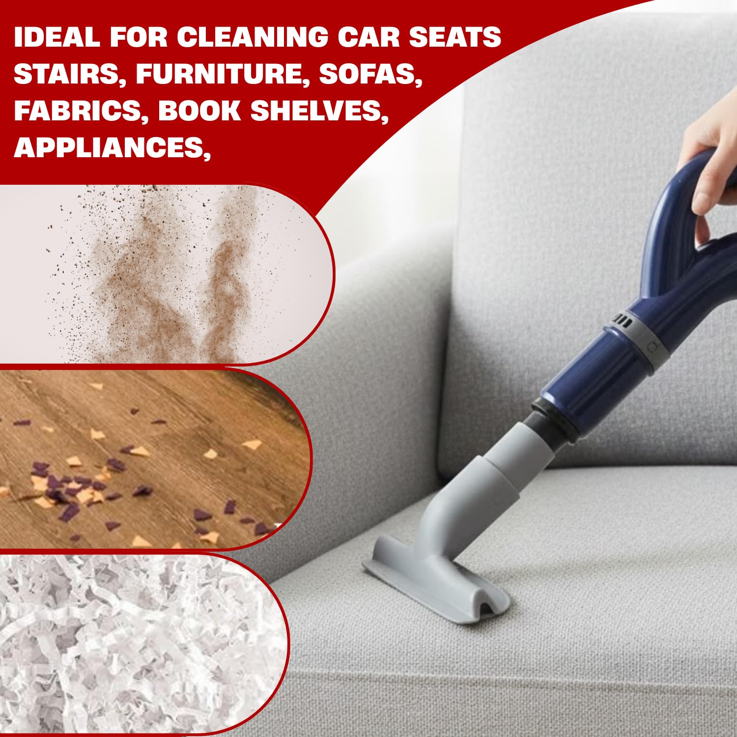 Replacement Upholstery Tool Attachment Compatible with Sharks Navigator NV350 NV352 NV355 NV356E Lift-Away Vacuum Cleaner