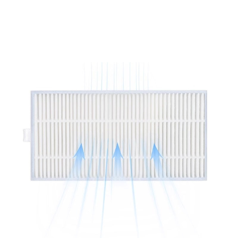 Vacuum Cleaner Accessories Cleaning Fluid Side Roller Brush Dust Bag Mop Cloth Filter Replacement Fit for Midea V10 V12 W11