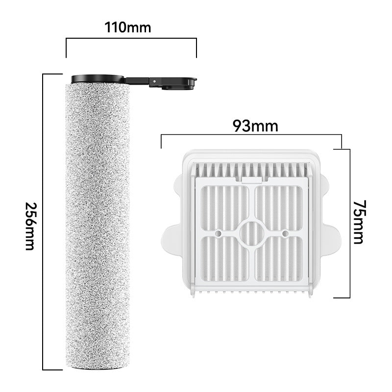 Wholesale Supply Private Label Wet Dry Vacuum Brush Roller Filter Set for Roborock F25 ACE ALT LT RT GT Ultra