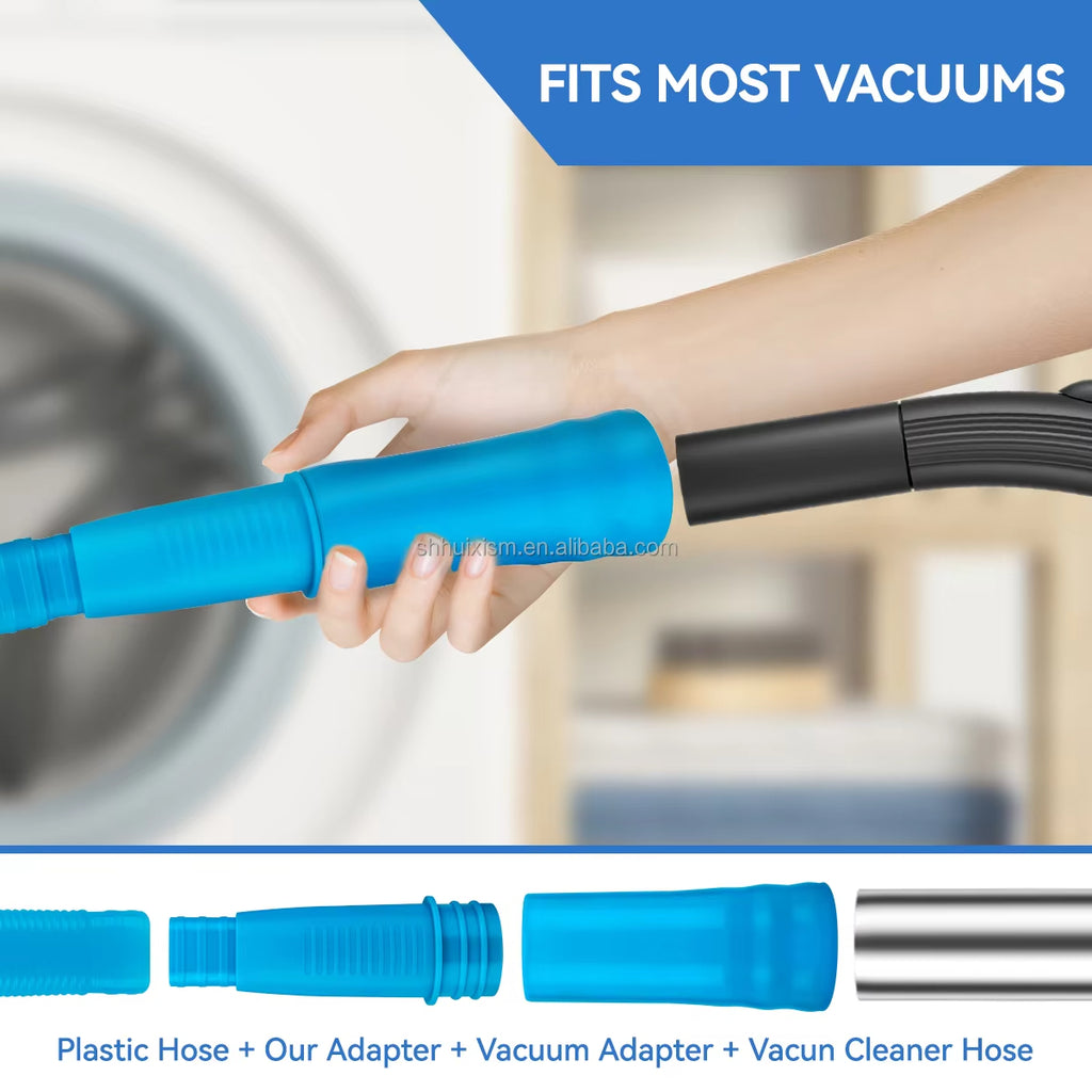 32mm 35mm Dryer Vent Cleaner Kit Flexible Dryer Lint Remover Hose Attachment Brush Lint Remover Power Washer and Dryer Hose