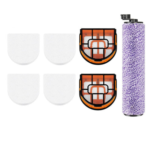 Bulk Sale Premium Washable Foam Filter & Roller Brush Replacement Parts for Shark AW201 WD201 WD100 WD101