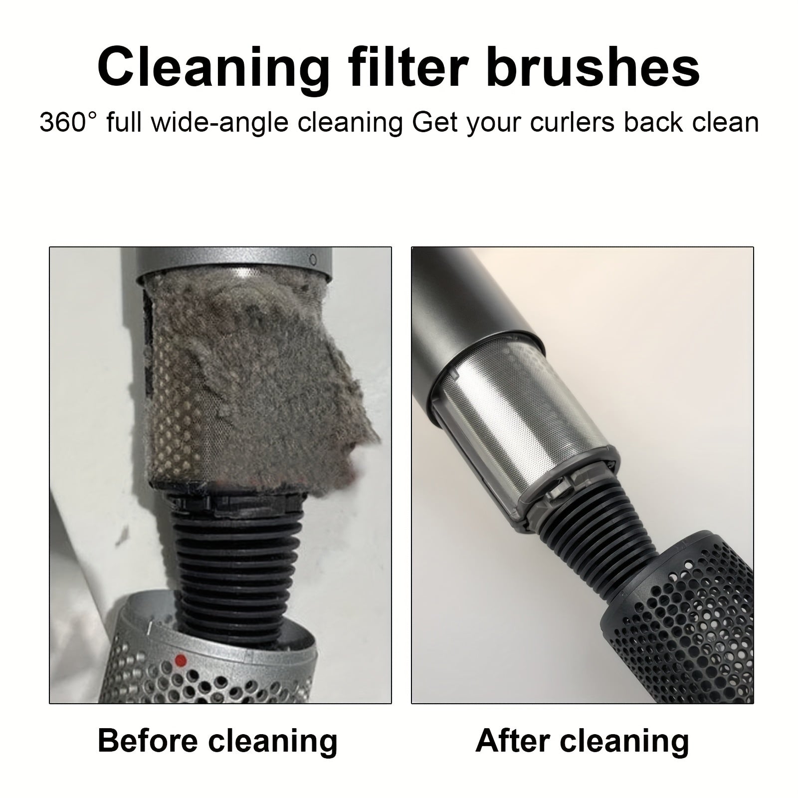Portable Dust Proof Blower Accessories Hair Dryer Cleaning Brush Attachment Fit for Dysons HD01 HD02 HD03 HD04 HD07 HD08