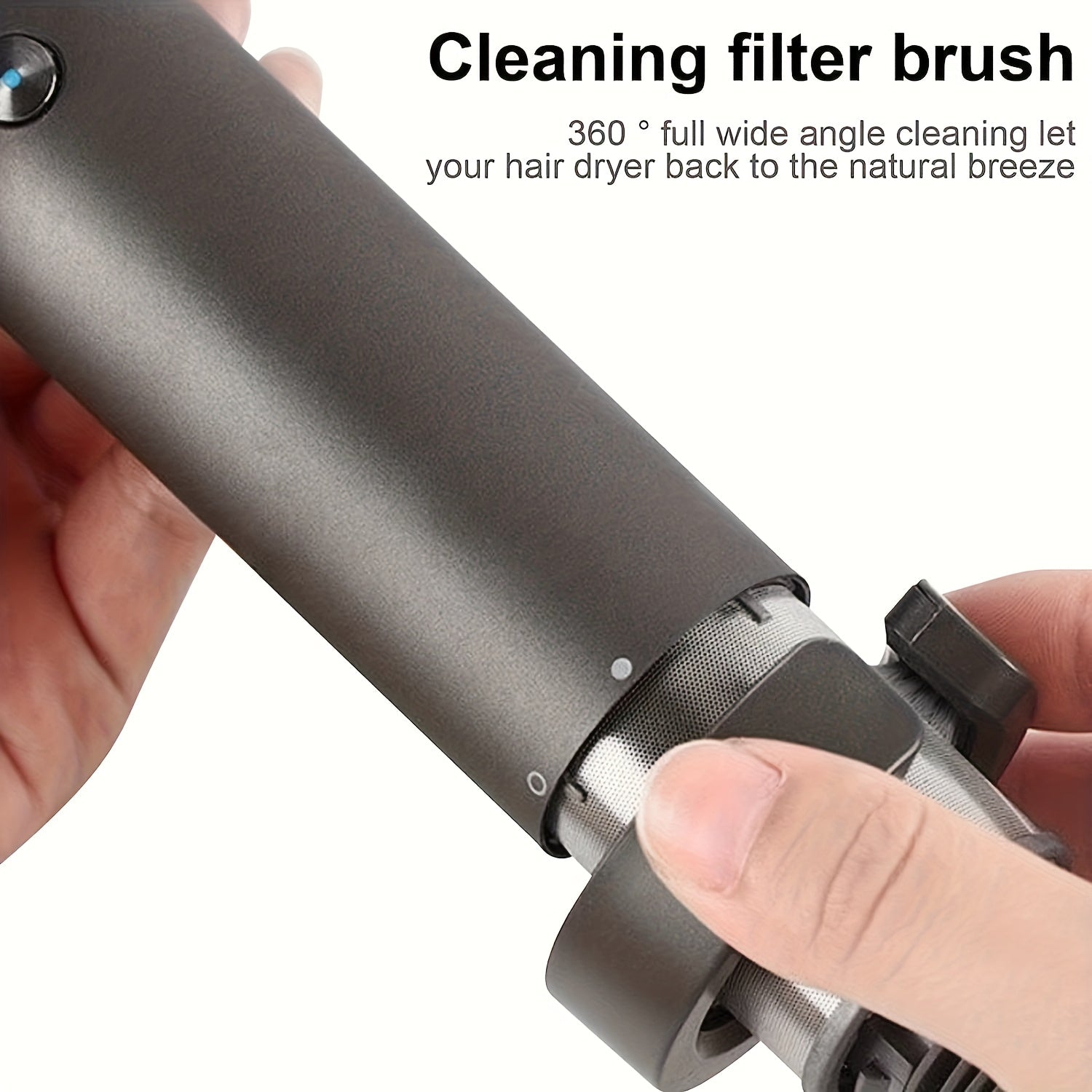 Portable Dust Proof Blower Accessories Hair Dryer Cleaning Brush Attachment Fit for Dysons HD01 HD02 HD03 HD04 HD07 HD08