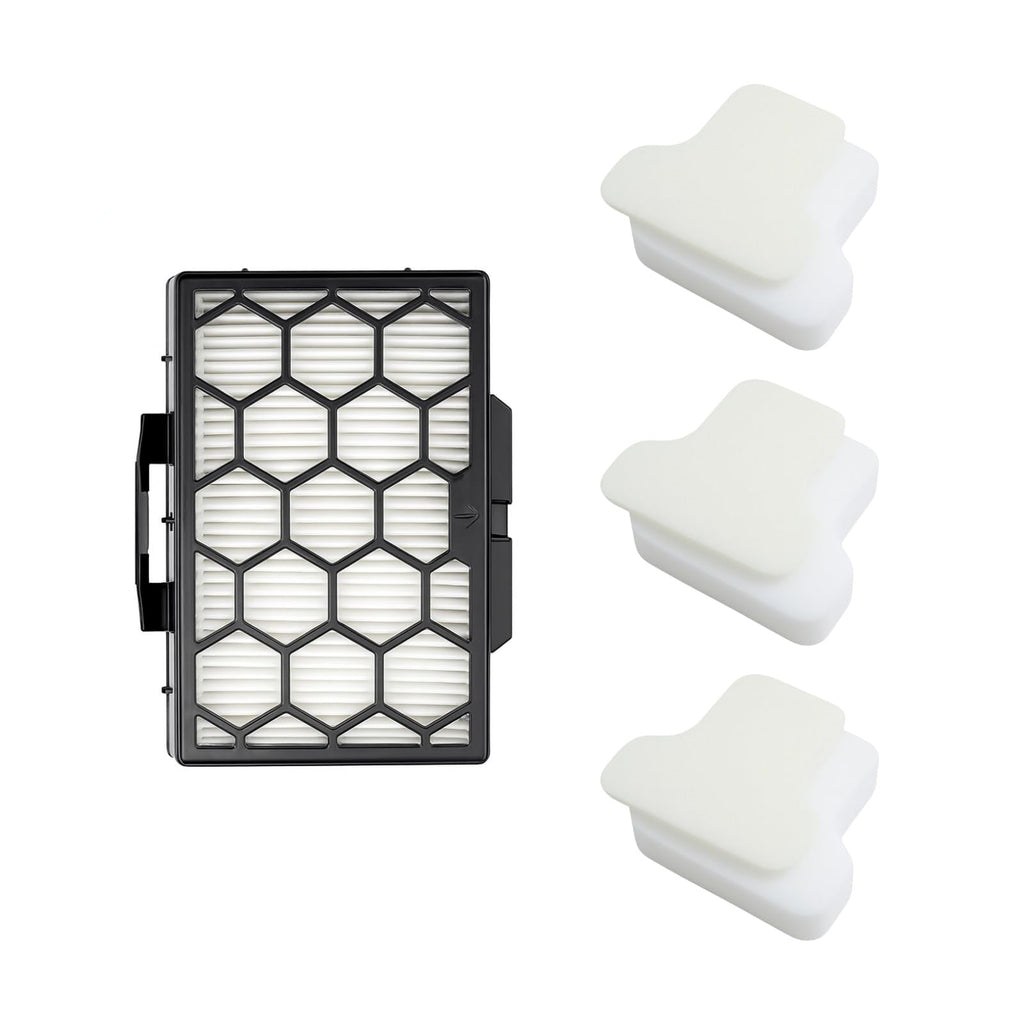 HEPA and Pre Motor Filter Replacement Parts Compatible with Shark CV100 CZ250 CZ500 Vacuum Cleaner
