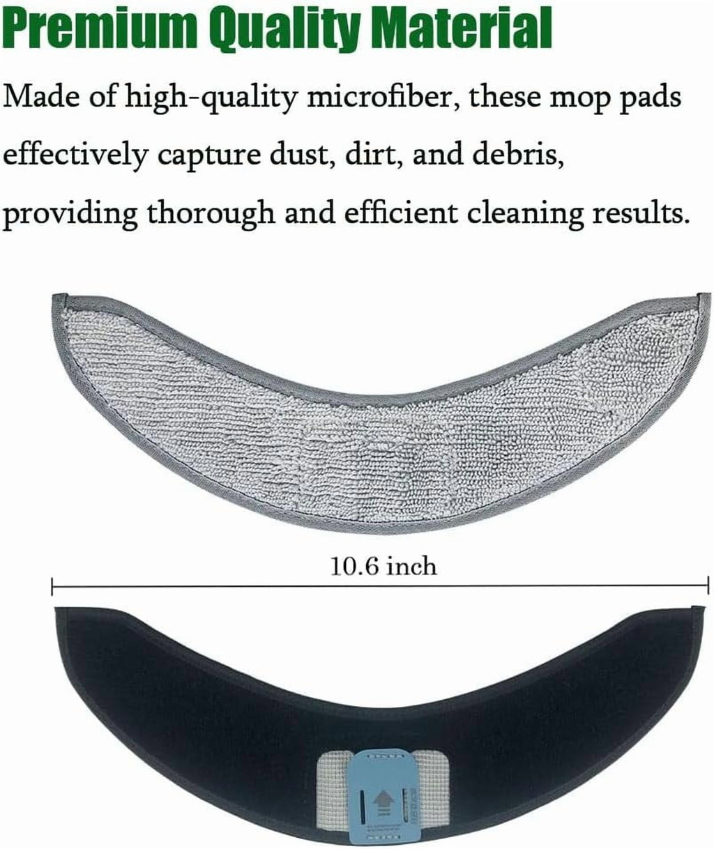 Replacement Rubber Brush Mop Pads HEPA Filters Dust Bag for IRobot Roombas Combo 10 Max/ J9+ Combo J7+/Plus Robot Vacuum Cleaner