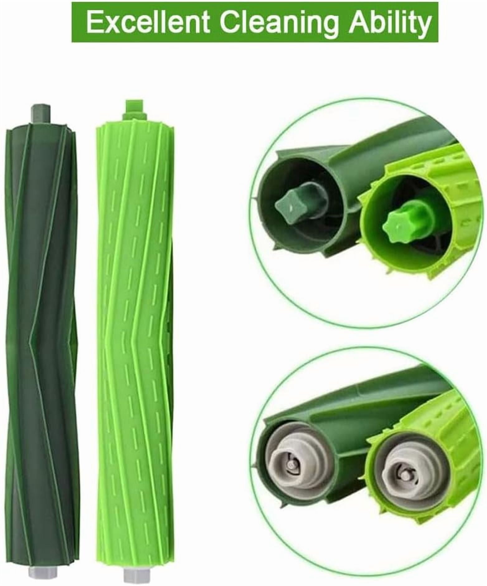 Replacement Rubber Brush Mop Pads HEPA Filters Dust Bag for IRobot Roombas Combo 10 Max/ J9+ Combo J7+/Plus Robot Vacuum Cleaner