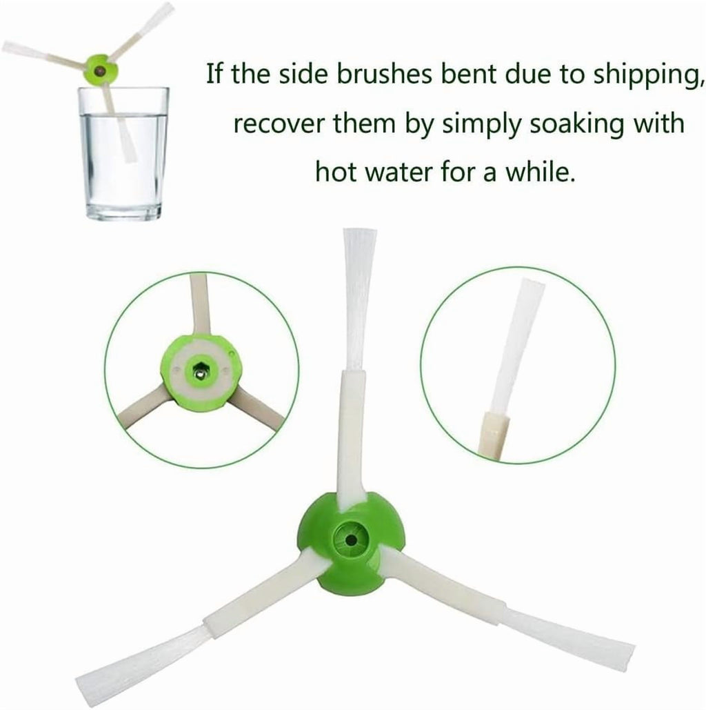 Replacement Rubber Brush Mop Pads HEPA Filters Dust Bag for IRobot Roombas Combo 10 Max/ J9+ Combo J7+/Plus Robot Vacuum Cleaner