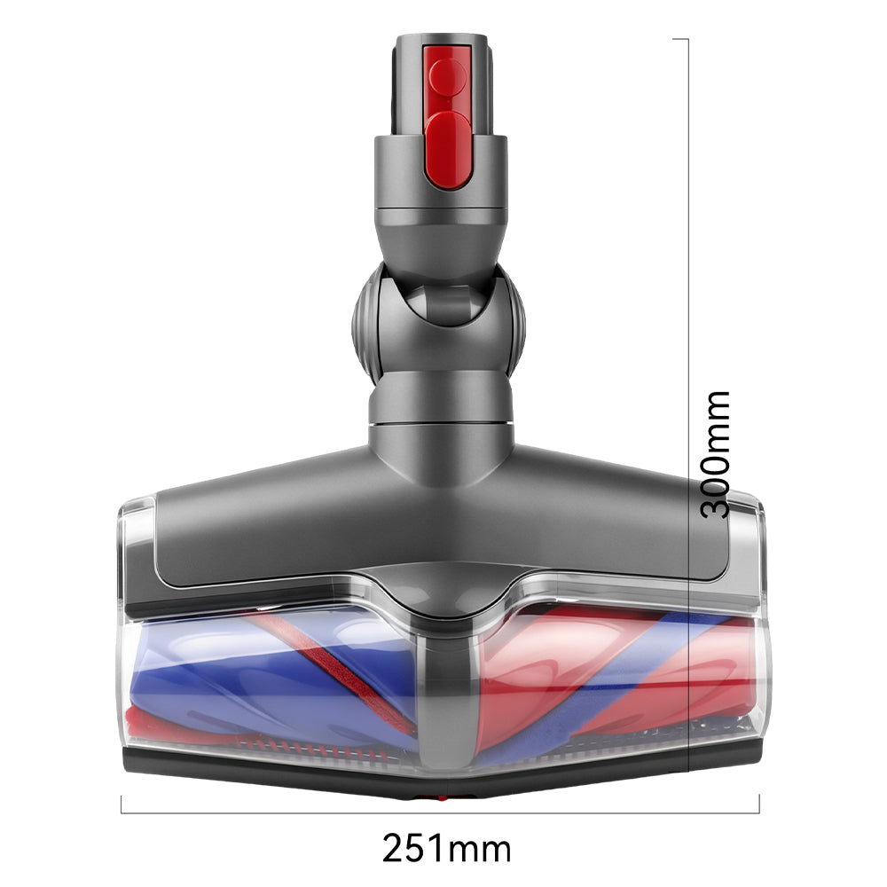Customized Package Reliable Manufacturer Motorized Carpet Cleaning Head for Dyson V7 V8 V10 V11 V15 with Hair Removal Design