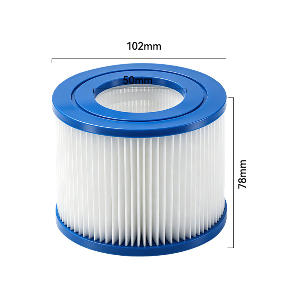 Wholesale Supply Private Label Swimming Pool Vacuum Filter Cartridge for Bestway Lay-Z-Spa VI 90352E 58323E 58324 Spa Cleaner Parts