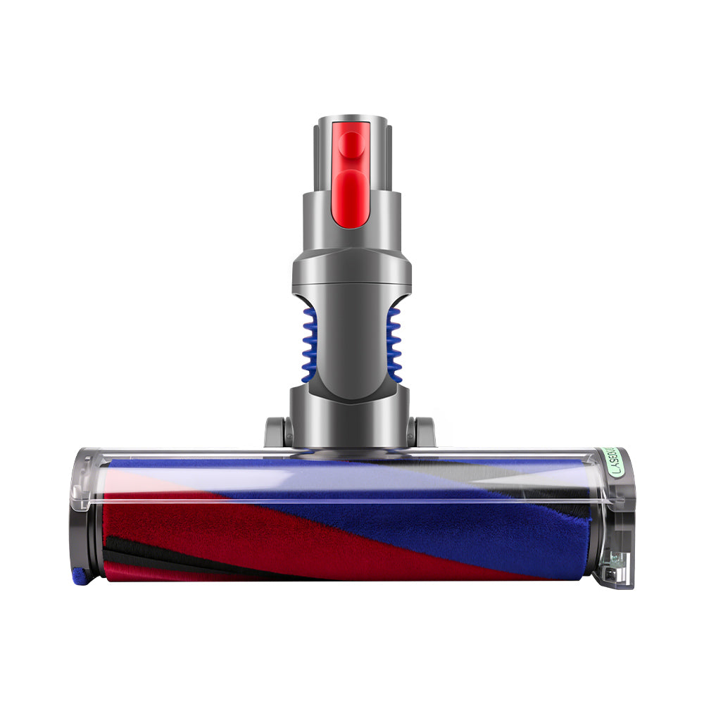Soft Roller Motorized Floor Brush Head Replacement for Dyson V7 V8 V10 V11 Vacuum Cleaner, Fluffy Roller Brush Attachment Parts
