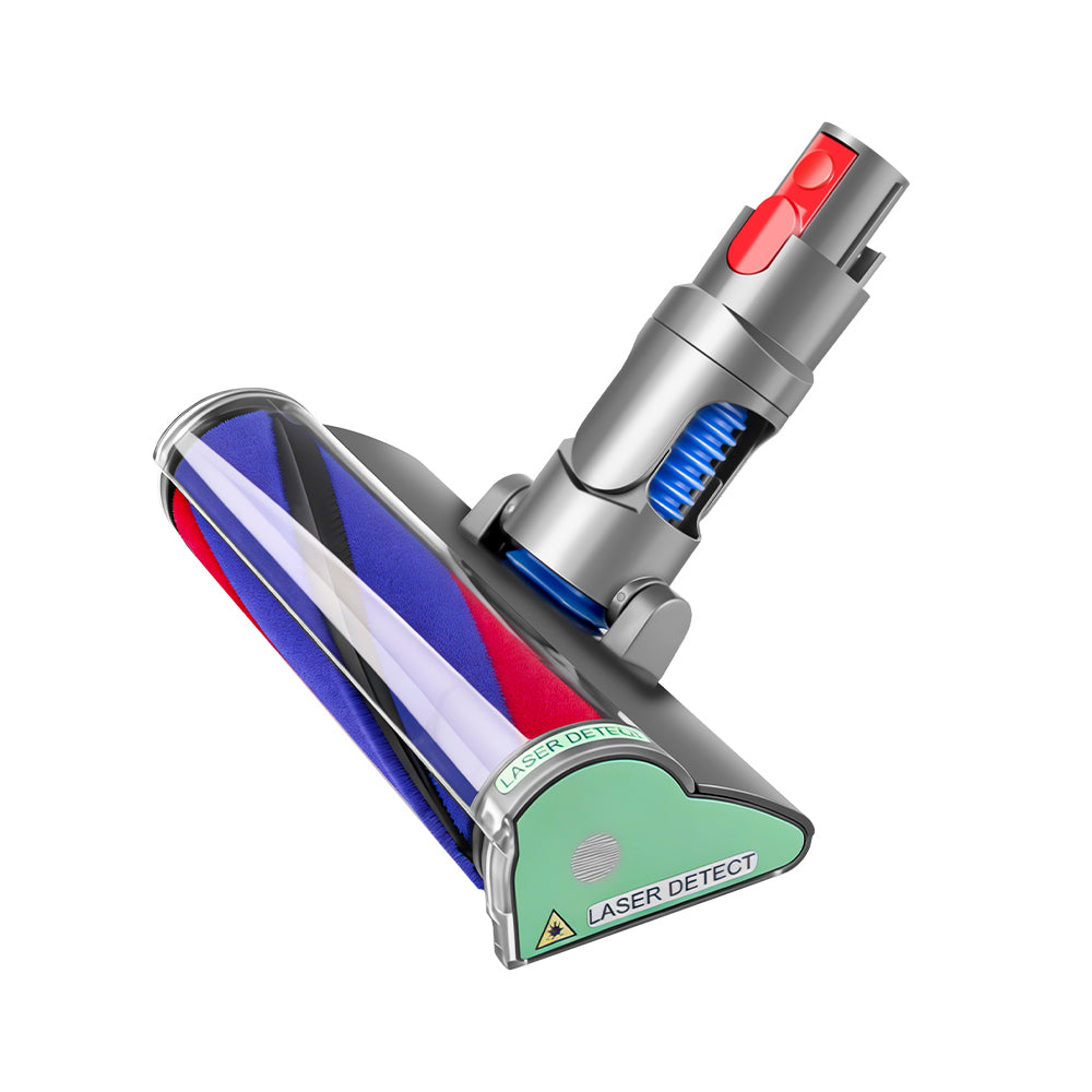 Soft Roller Motorized Floor Brush Head Replacement for Dyson V7 V8 V10 V11 Vacuum Cleaner, Fluffy Roller Brush Attachment Parts