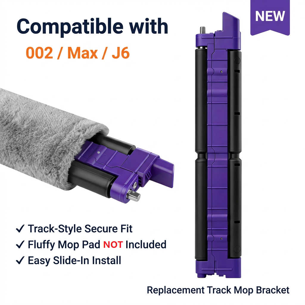 Expert ODM Service Durable Caterpillar Style Mop Roller Bracket for Narwal Freo 002 002 Max J6 Robot Cleaner Spare Parts