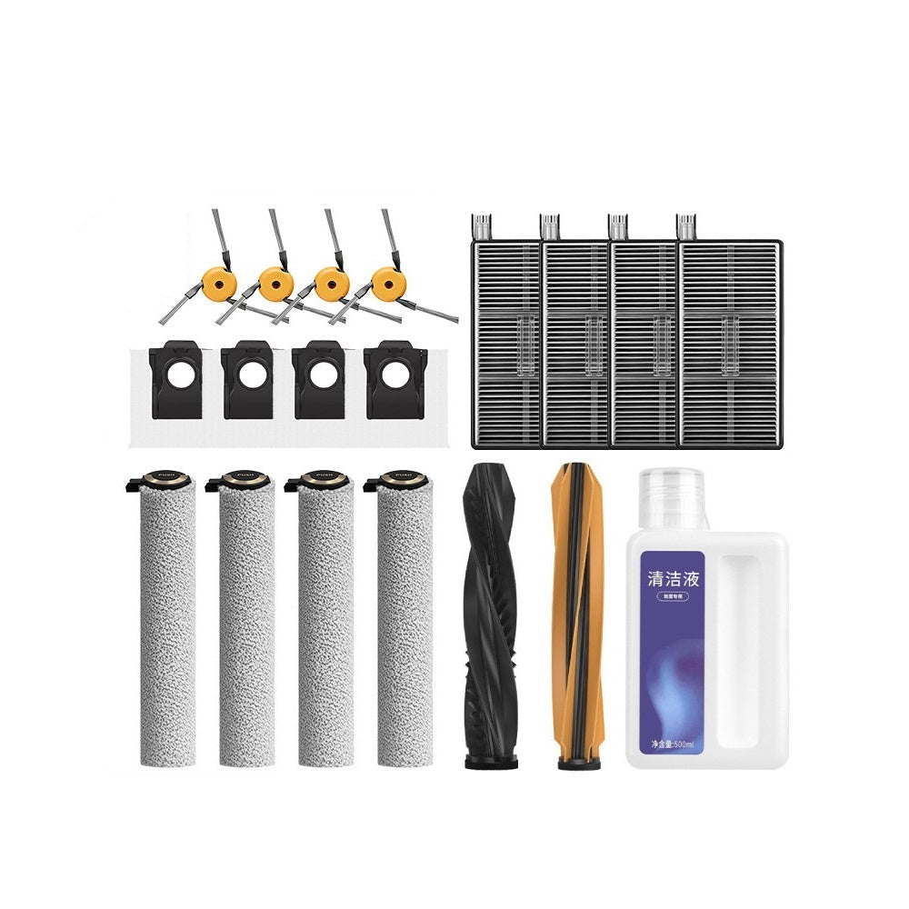 Side Brush Main Brush Mop Cloth Filter Dust Bag Accessories Replacement Parts Fit for Dreame X60/ S60 Pro Roller Robot Vacuum